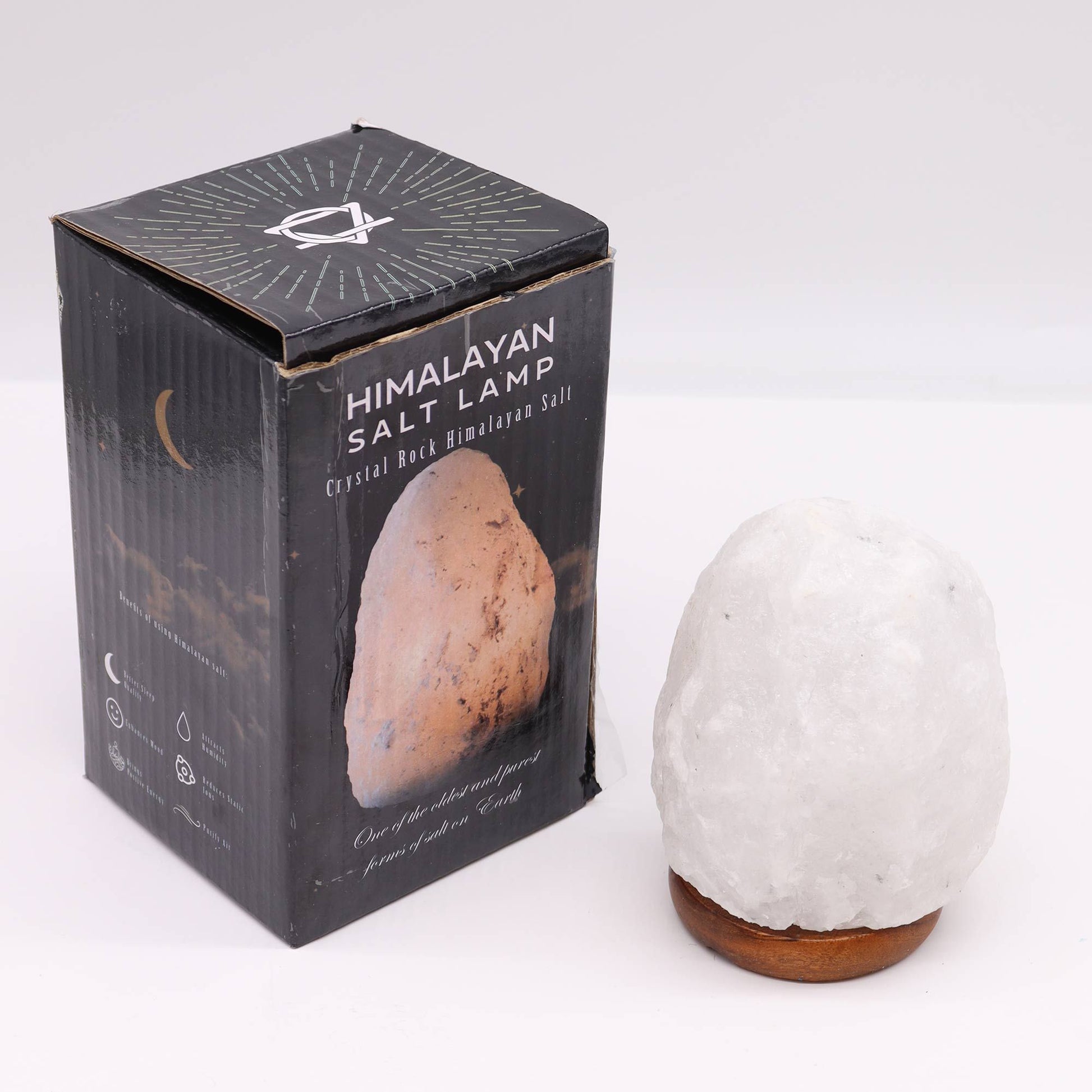 Crystal Rock Himalayan Salt Lamp – Approx. 1.5–2kg