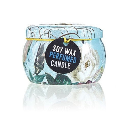 Parisian Weekend Art Tin Candle – Peony Fragrance