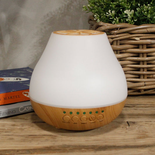 Viennese Electric Aroma Diffuser with Bluetooth Speaker – USB Colour Changing Atomiser with Timer