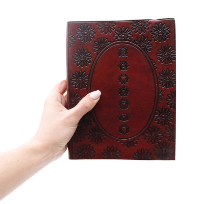 Medium Notebook with strap – Tibetan Mandala