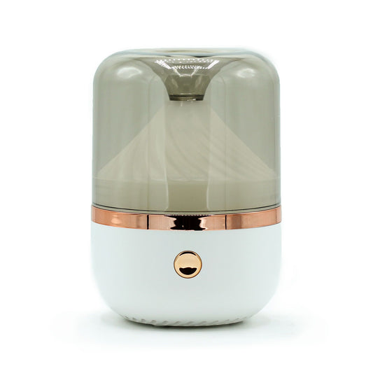 Urban White & Bronze Electric Aroma Diffuser – USB Colour Changing Atomiser