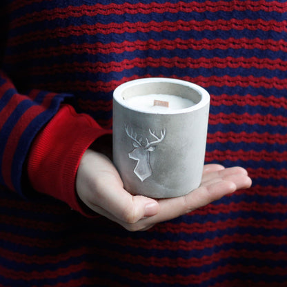 Purple “Love” Pot Candle – Fig & Cassis Blend