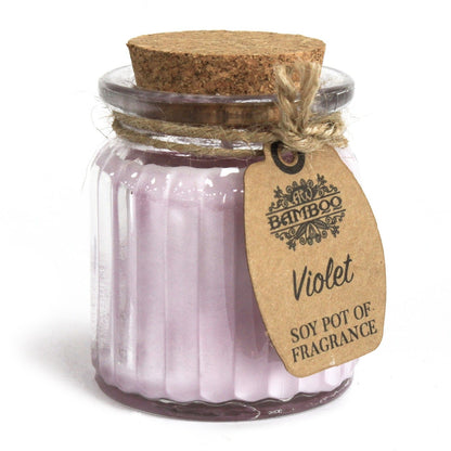 Violet Soy Fragrance Candle