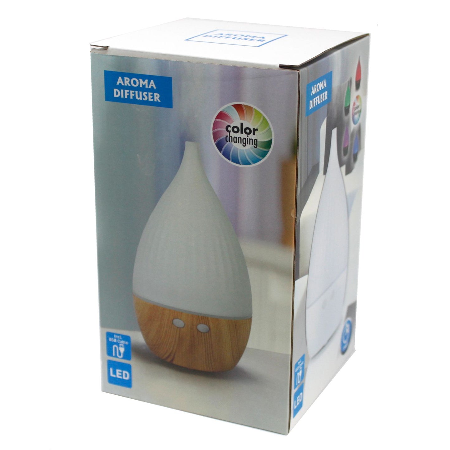 Milan Aroma Diffuser USB Colour Changing