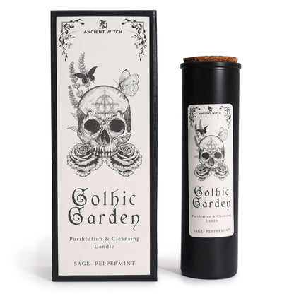 Witch Ritual Candle – Gothic Garden