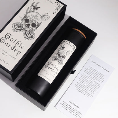 Witch Ritual Candle – Gothic Garden