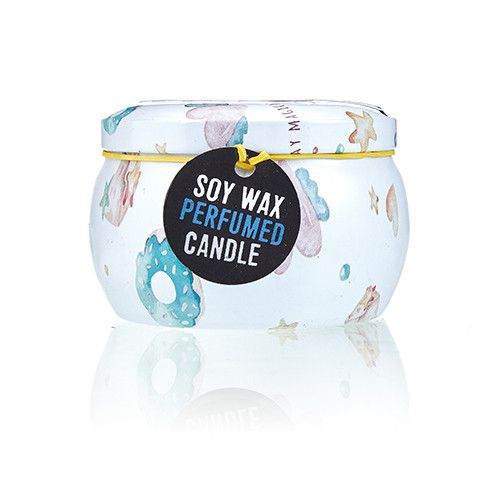 Unicorn Art Tin Candle – Moonstone Scent