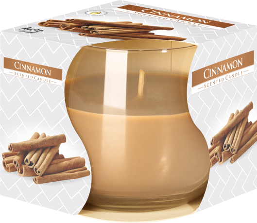 Glass Jar Candle – Cinnamon Fragrance