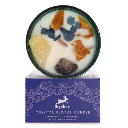 Crystal Magic Flower Candle – The Sun