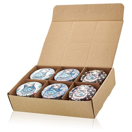 Russian Doll Art Tin Candle – Dolly Blue Fragrance