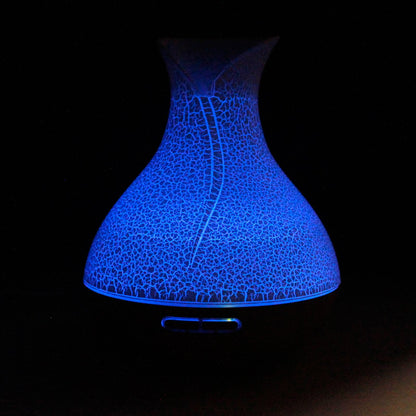 Palma Shell Effect Electric Aroma Diffuser – USB Colour Changing Atomiser with Timer
