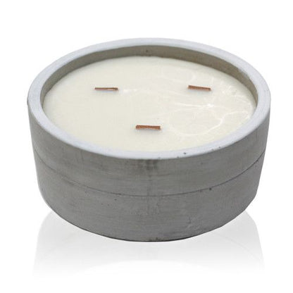 Round Candle – Patchouli & Dark Amber Blend