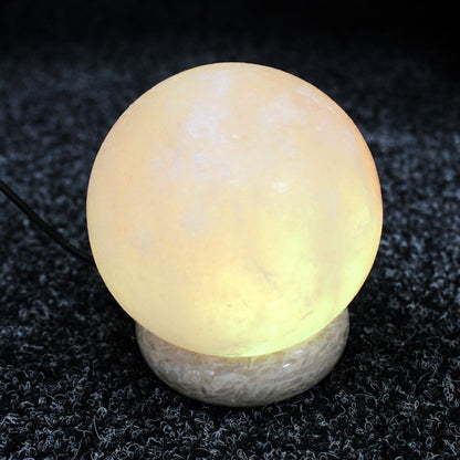 USB Salt Lamp Sphere 8cm – Colour-Change