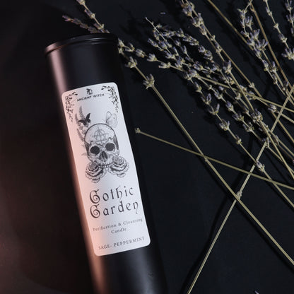 Witch Ritual Candle – Gothic Garden