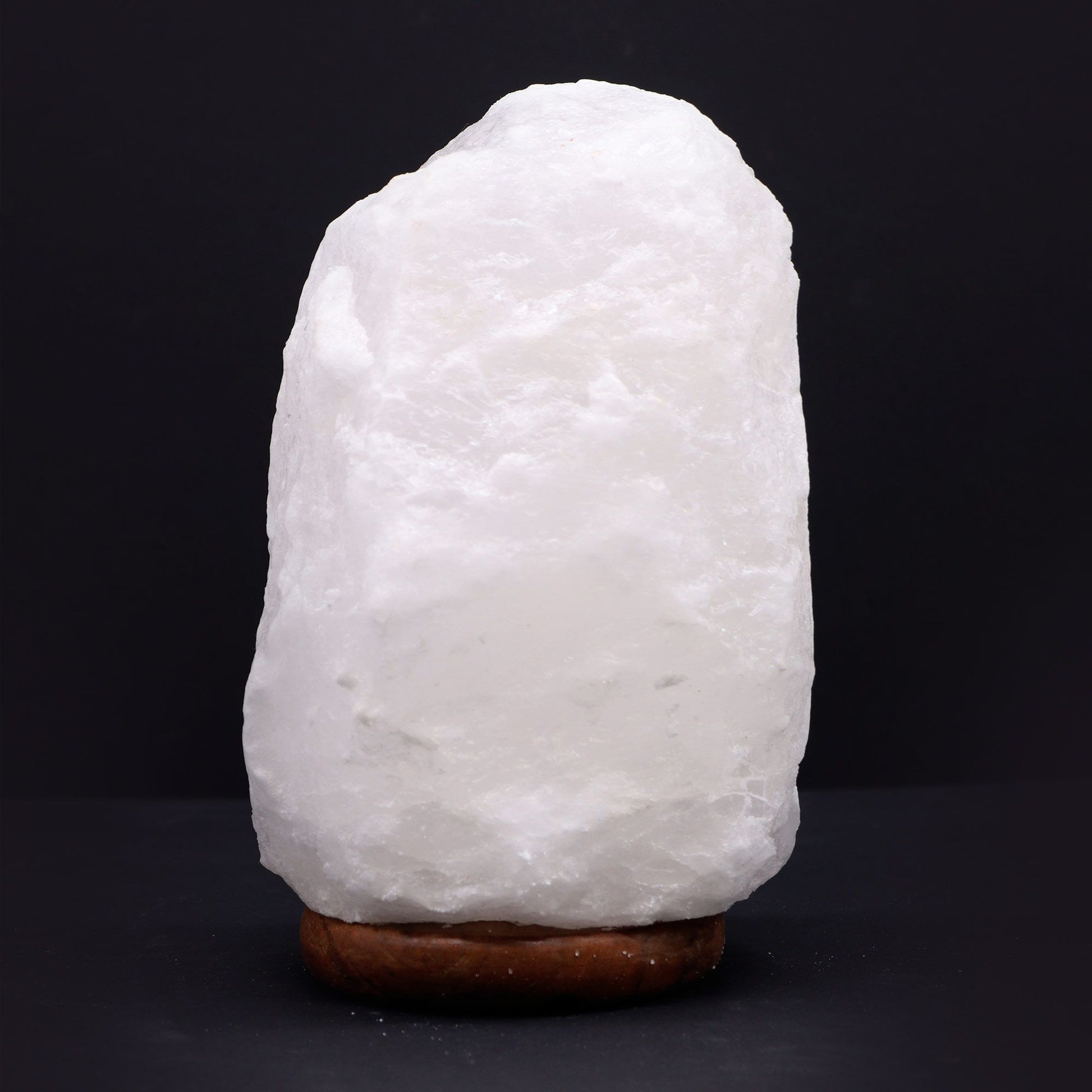 Crystal Rock Himalayan Salt Lamp with Base – Approx. 3–5kg