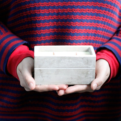 South Sea Lime & Spice Scented Box Candle