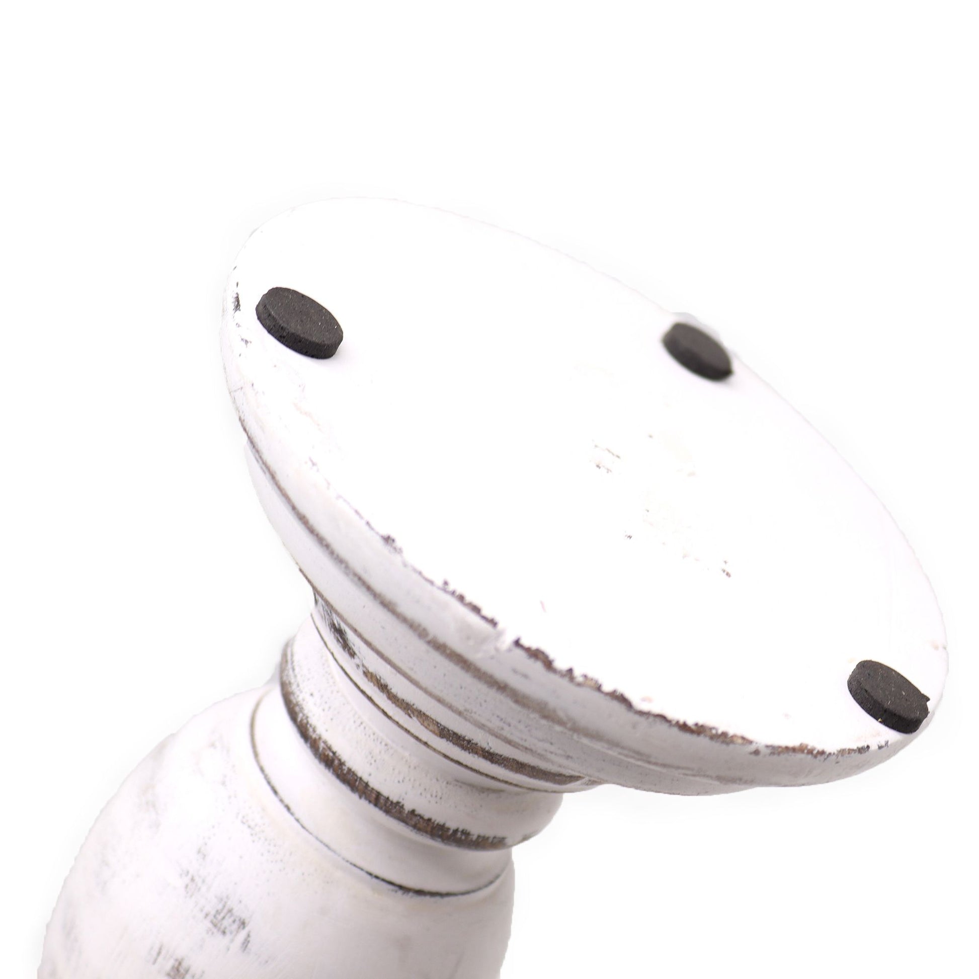 Whitewash Candle Stand – Small