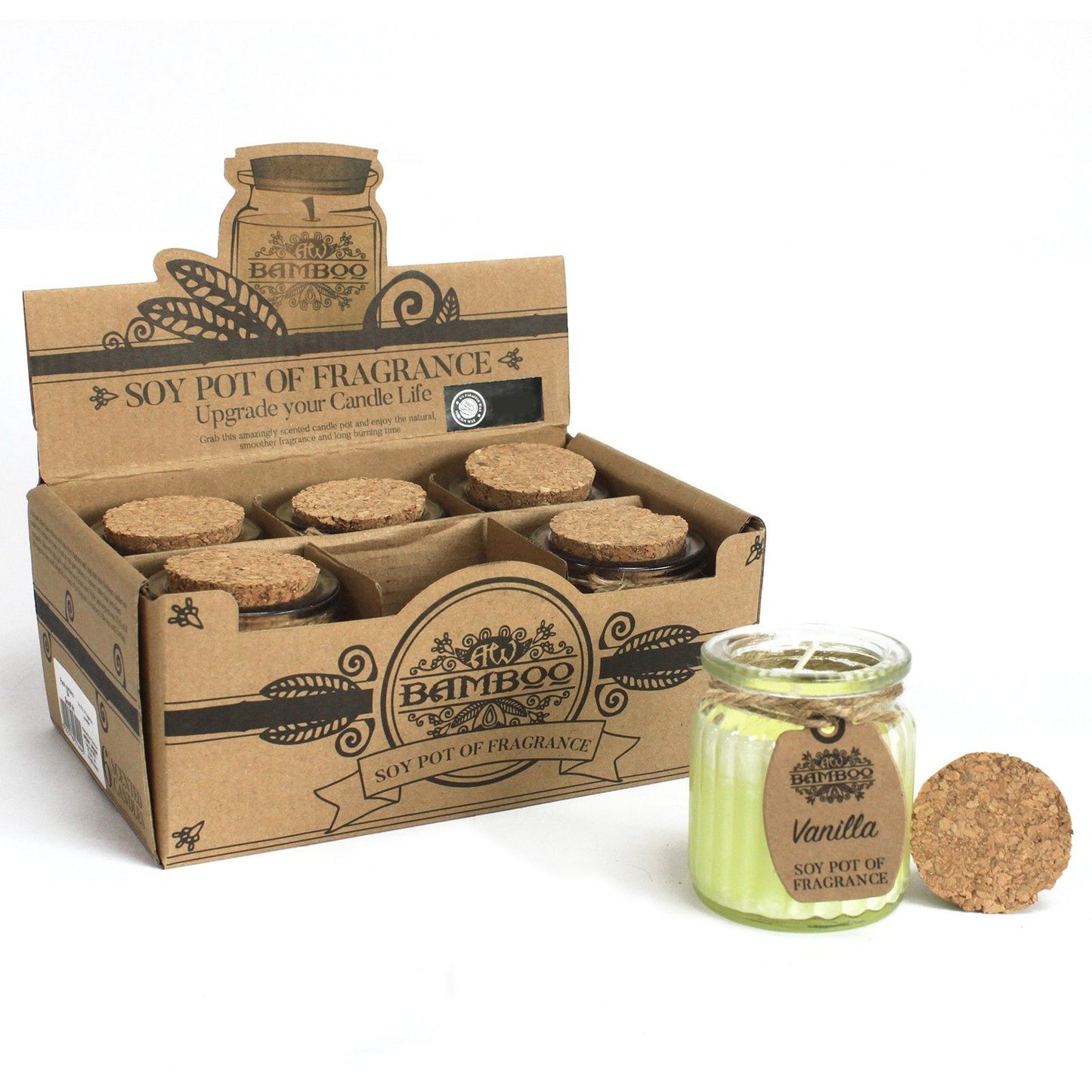 Vanilla Scented Soy Candle