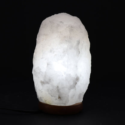 Crystal Rock Himalayan Salt Lamp with Base – Approx. 3–5kg