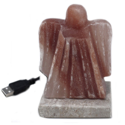 USB Salt Lamp Angel Design – Colour-Changing