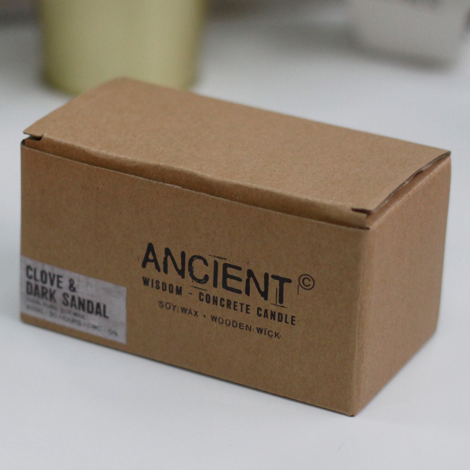 South Sea Lime & Spice Scented Box Candle