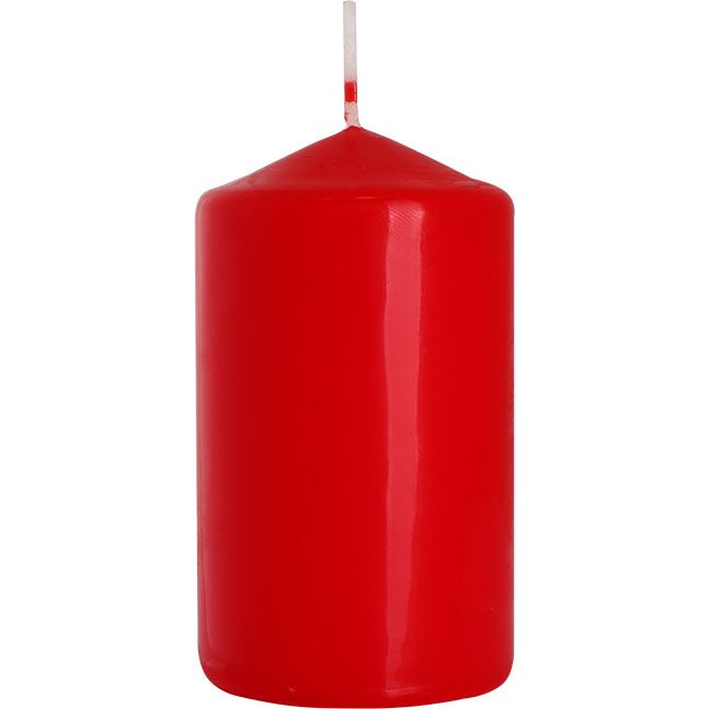 Red Pillar Candle – 60 x 100mm