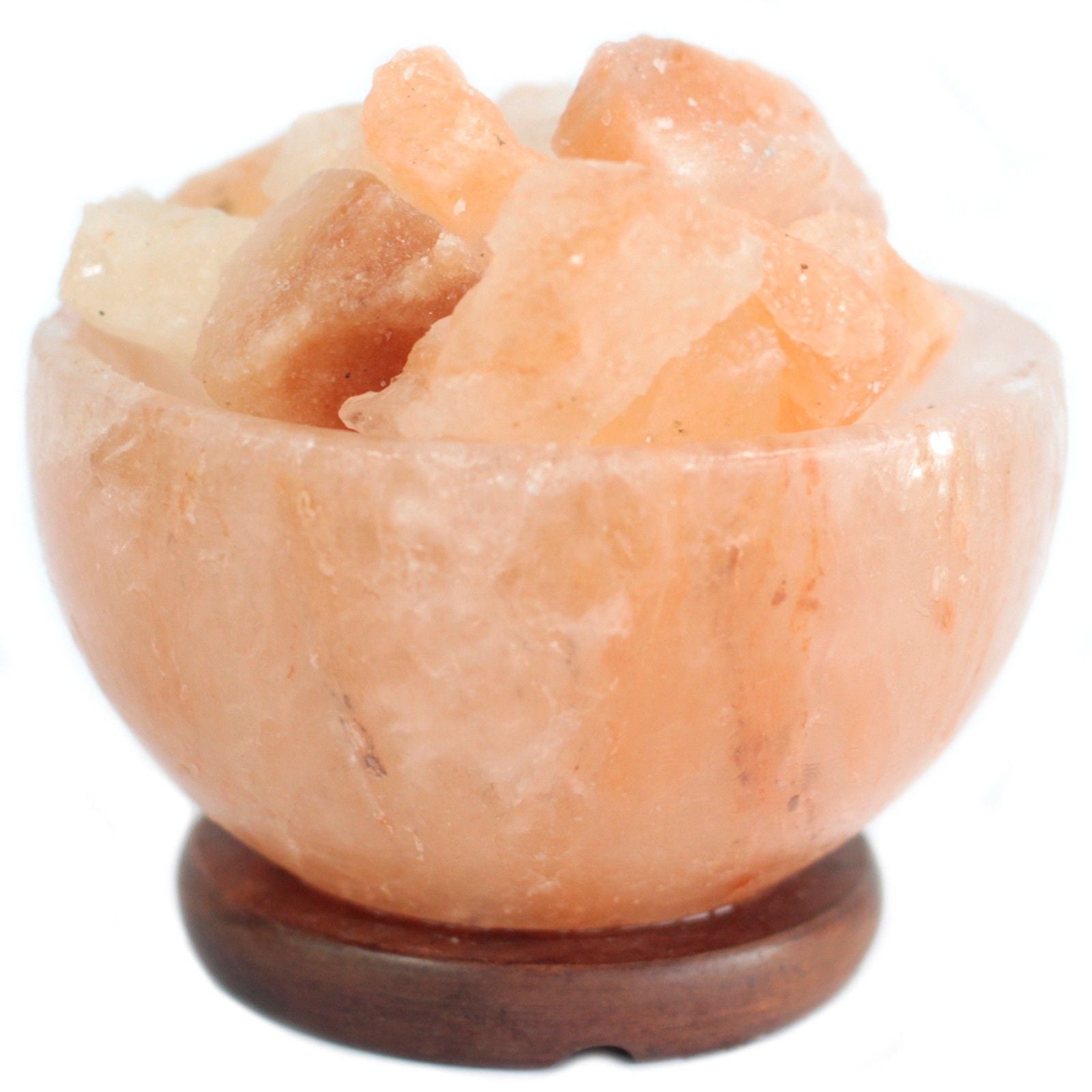 Himalayan Salt Fire Bowl with Chunks – 15cm x 9cm