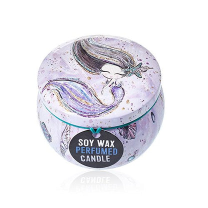 Sealife Art Tin Candle – Raspberry Aroma