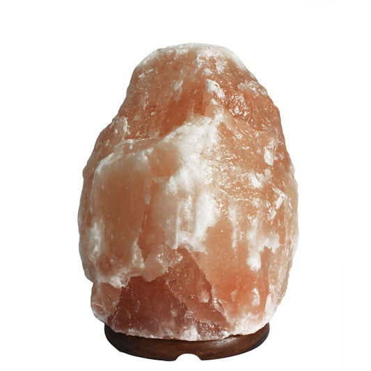 Natural Himalayan Salt Lamp with Base – Approx. 3–5kg