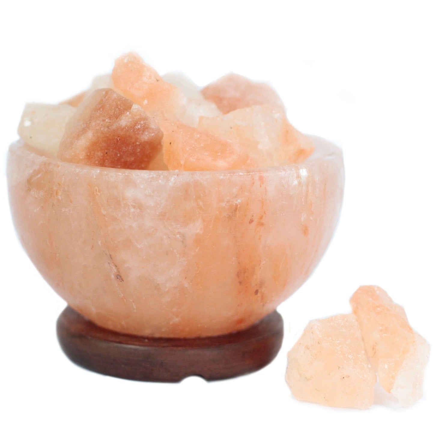 Himalayan Salt Fire Bowl with Chunks – 15cm x 9cm