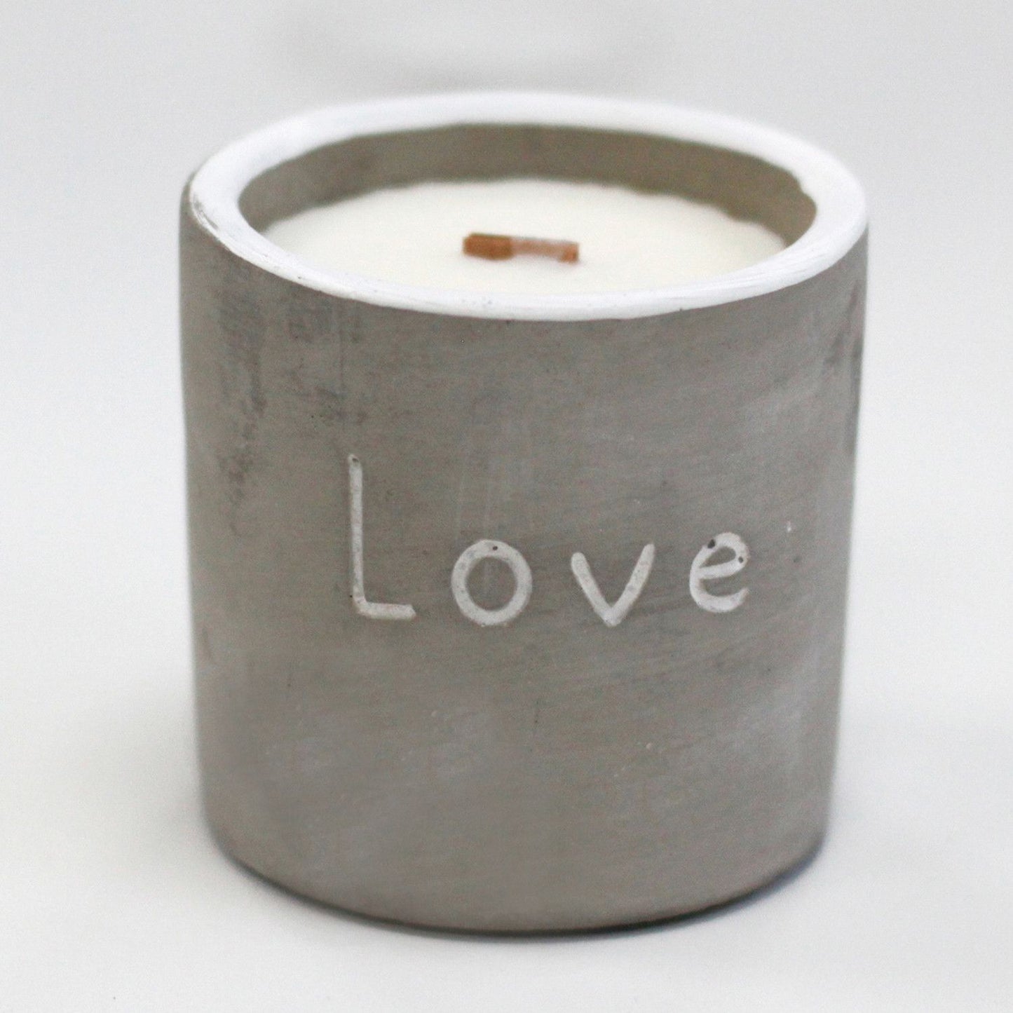 Purple “Love” Pot Candle – Fig & Cassis Blend