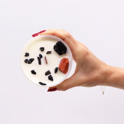 Chakra Crystal Candle – Root Chakra