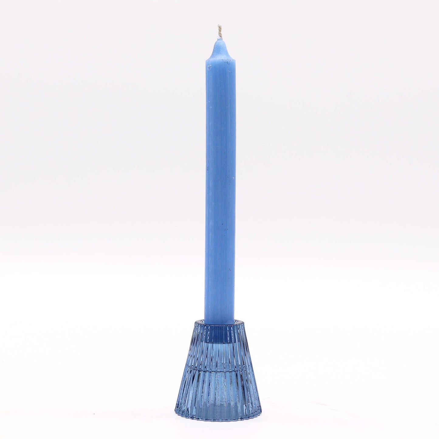 Reversible Candle Holder for Dinner Candles & Tealights – Royal Blue