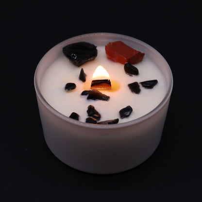 Chakra Crystal Candle – Root Chakra
