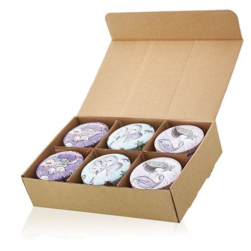 Sealife Art Tin Candle – Raspberry Aroma