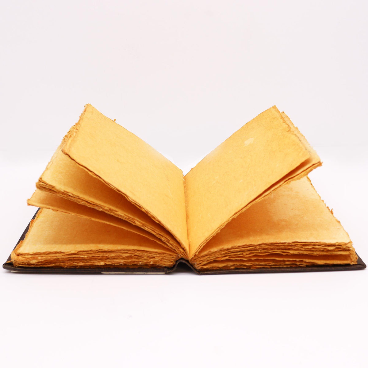 Hefty Red Tan Book – Zinc Rose Decor – 200 Deckle Edges Pages – 26x18cm