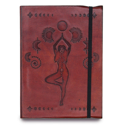 Small Notebook with strap – Cosmic Goddess
