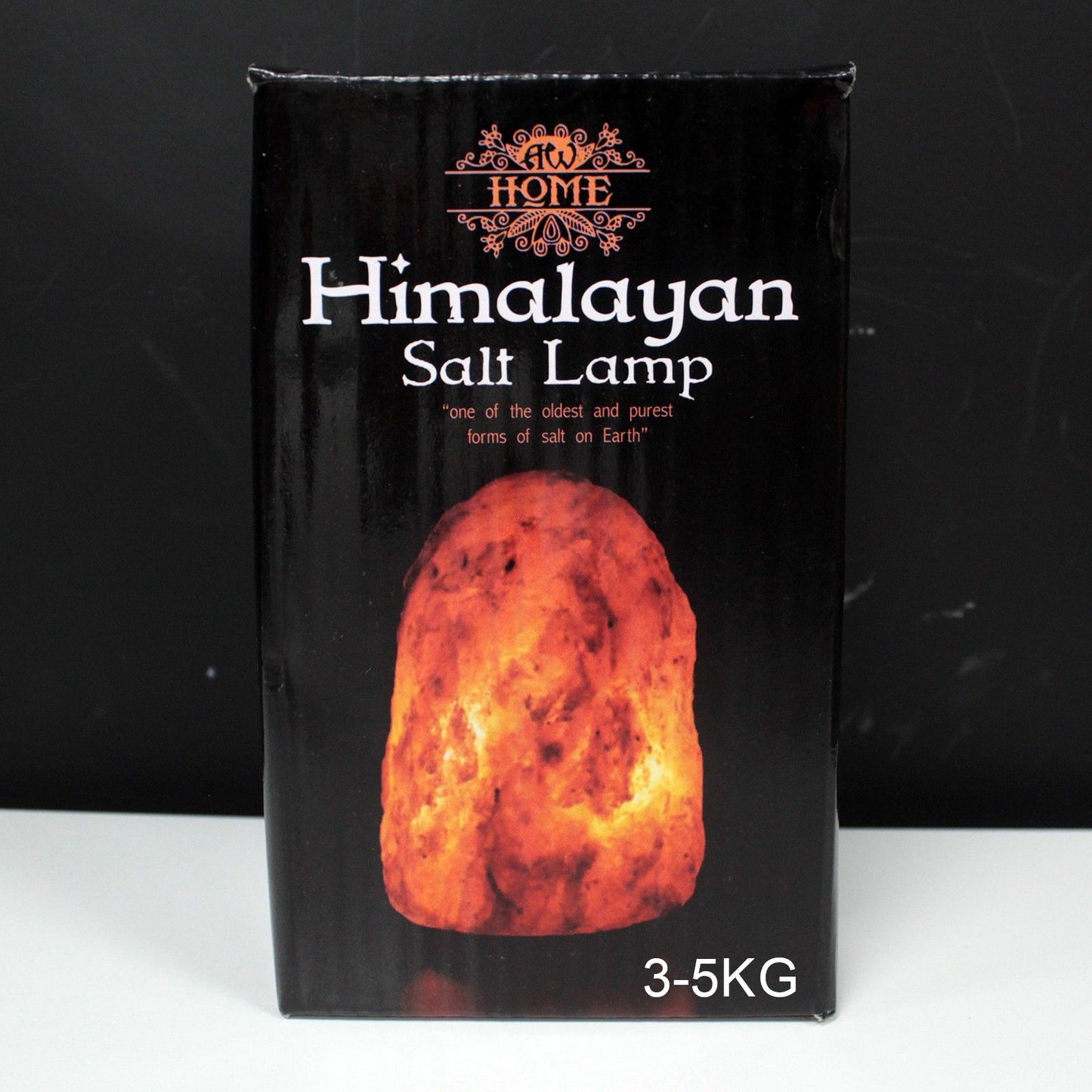 Natural Himalayan Salt Lamp with Base – Approx. 3–5kg