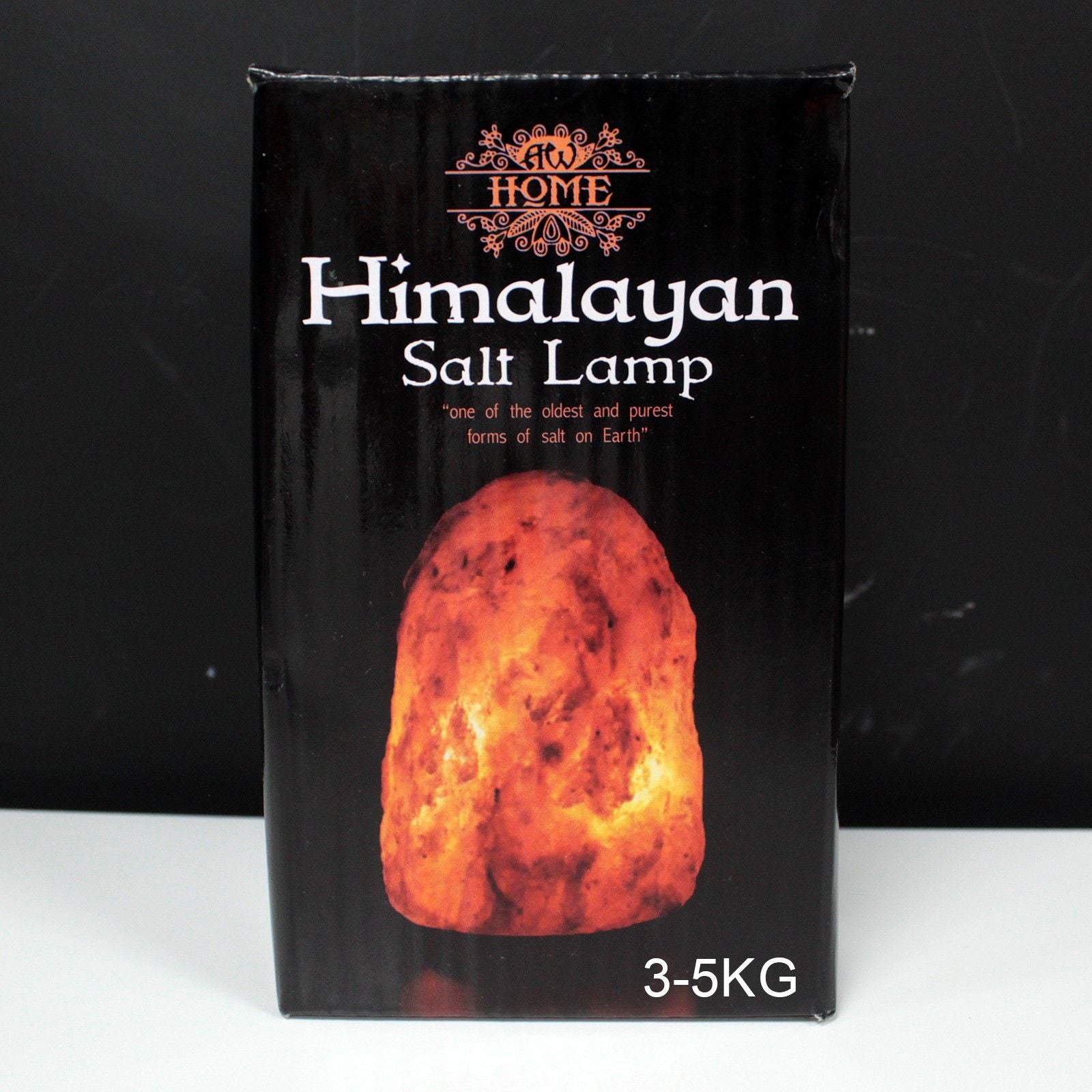 Natural Himalayan Salt Lamp with Base – Approx. 3–5kg