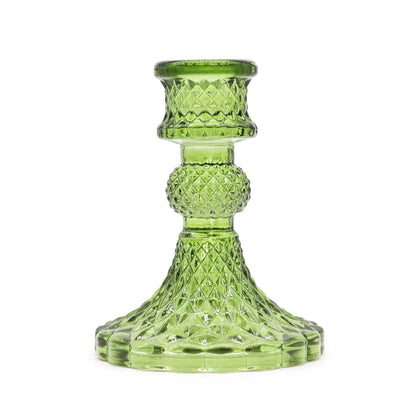 Vintage Candle Holder – Garden Jade