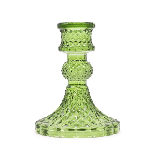Vintage Candle Holder – Garden Jade