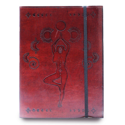 Medium Notebook with strap – Cosmic Goddess