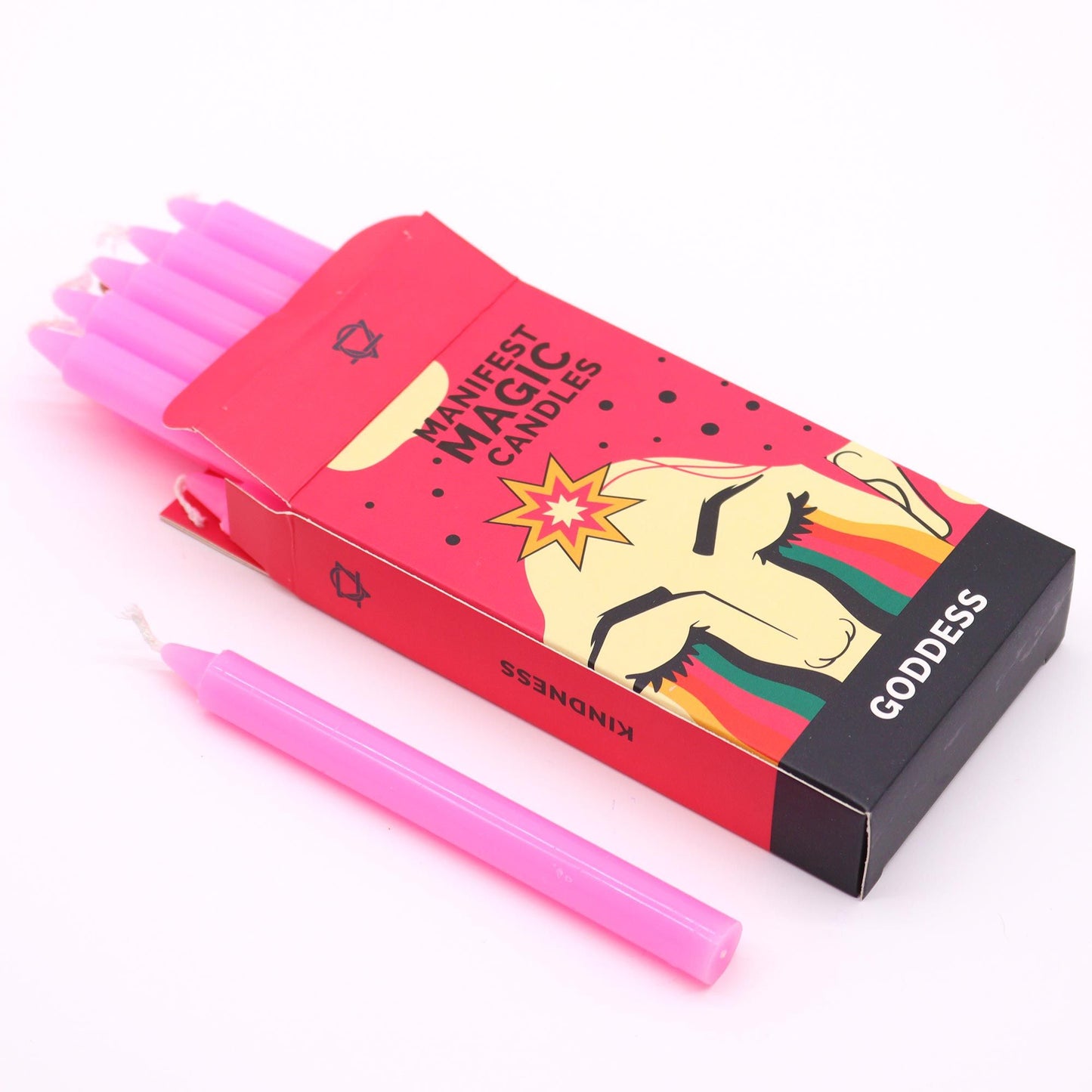 Manifest Candle Set (12 Pack) – Pink