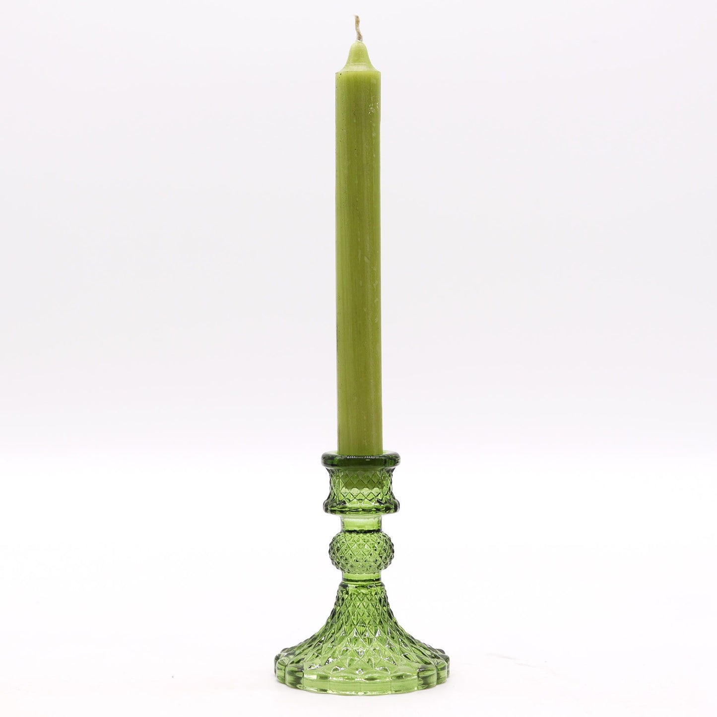 Vintage Candle Holder – Garden Jade