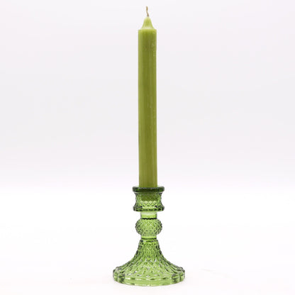 Vintage Candle Holder – Garden Jade