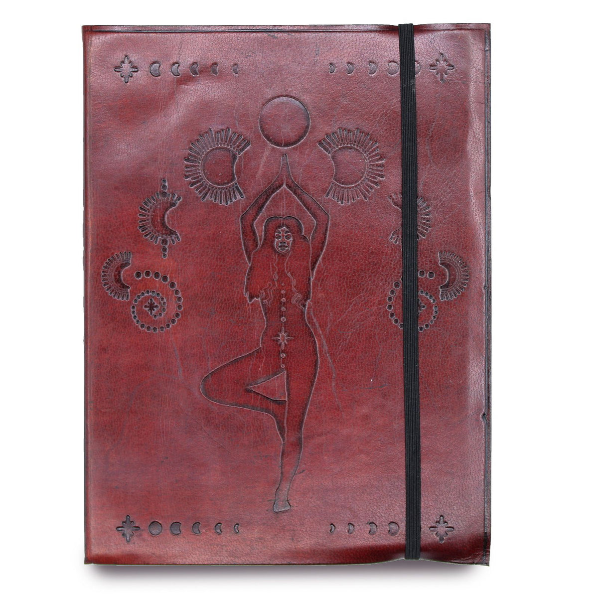 Medium Notebook with strap – Cosmic Goddess