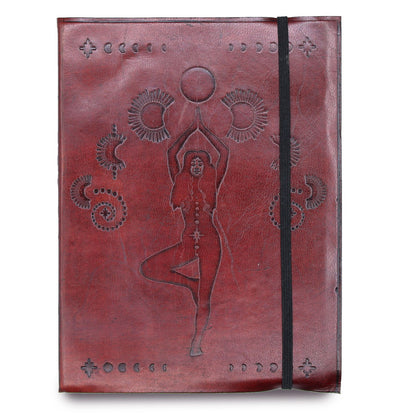 Medium Notebook with strap – Cosmic Goddess