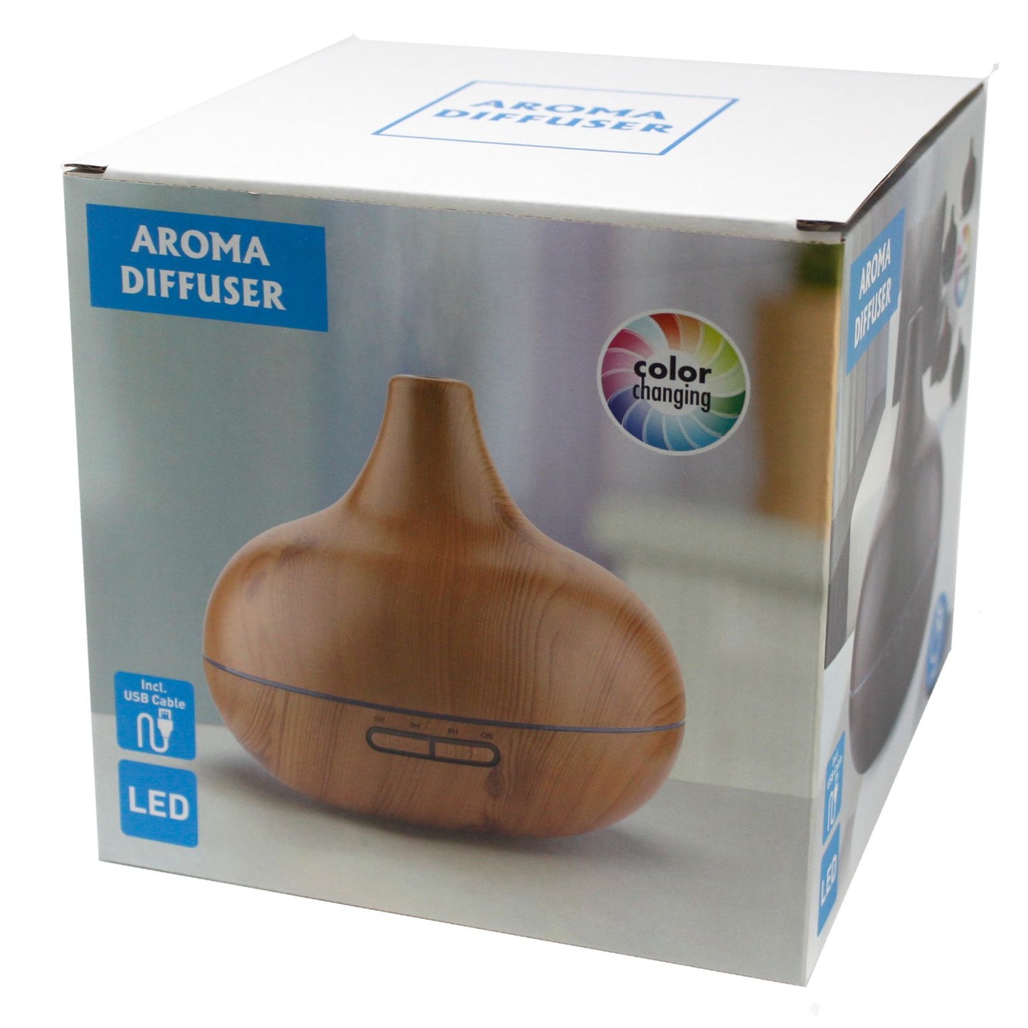 Santorini Shell Effect Aroma Diffuser USB Timer