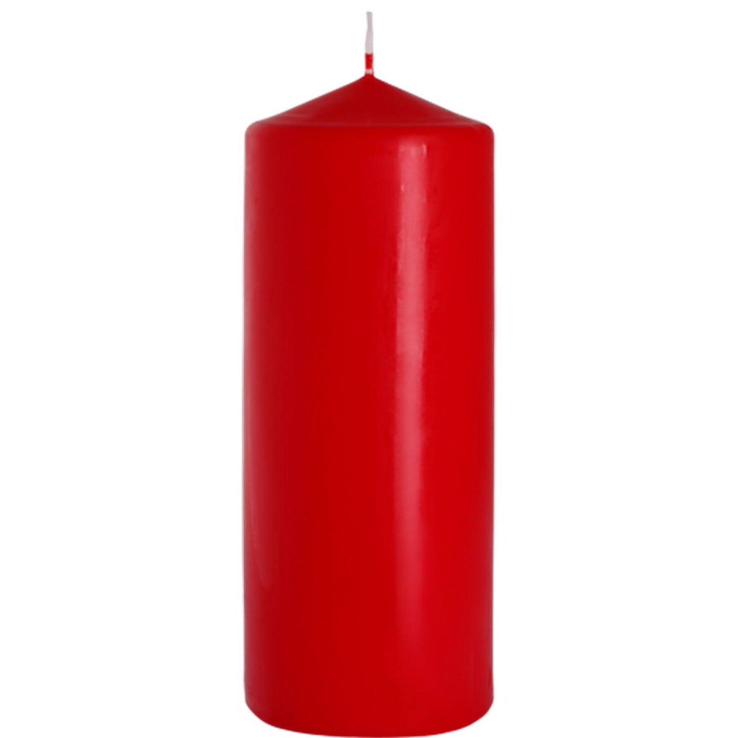 Red Pillar Candle – 80 x 200mm