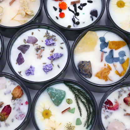 Crystal Magic Flower Candle – The Magician